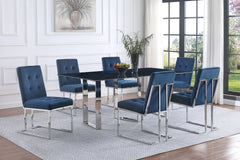 Desden Grey Marble Dining Room Table - Ornate Home