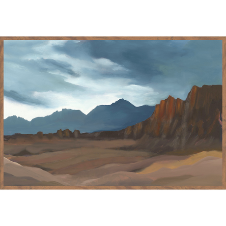 Desert Brown Painting by Buddy Whitlock - Ornate Home