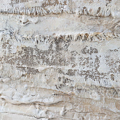 Desert Oasis Brown/Gray/White Abstract Canvas Art - Ornate Home