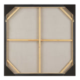 Desert Oasis Brown/Gray/White Abstract Canvas Art - Ornate Home
