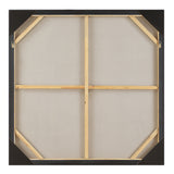 Desert Oasis Brown/Gray/White Abstract Canvas Art - Ornate Home