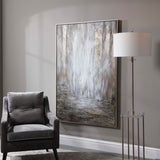 Desert Rain Multicolor Hand Painted Abstract Art - Ornate Home