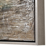Desert Rain Multicolor Hand Painted Abstract Art - Ornate Home