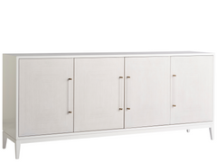 Desert Rose Alabaster/White Lacquer Credenza - Ornate Home