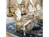 Desiderius Antique Gold Arm Chair (Set Of 2) - Ornate Home