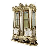 Desiderius Antique Gold Curio - Ornate Home