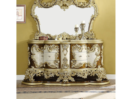 Desiderius Antique Gold Dresser - Ornate Home