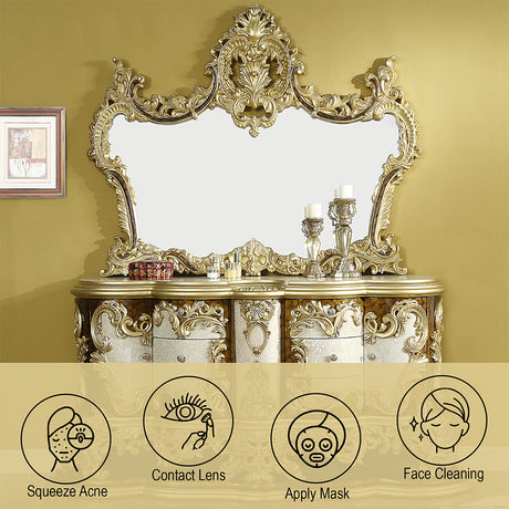 Desiderius Antique Gold Mirror - Ornate Home