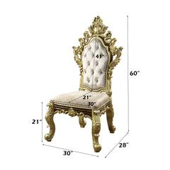 Desiderius Antique Gold Side Chair (Set Of 2) - Ornate Home