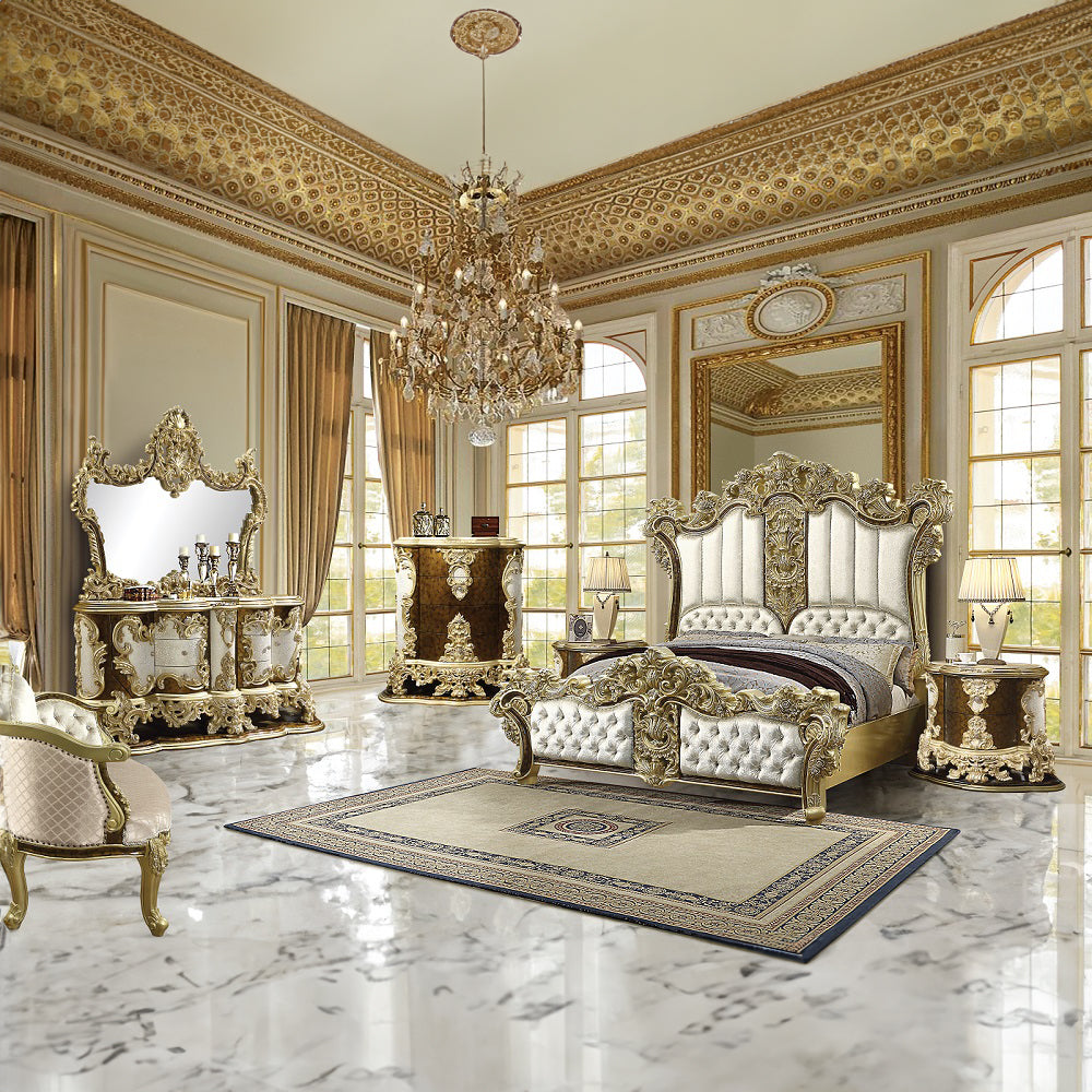 Desiderius Beige Bench - Ornate Home