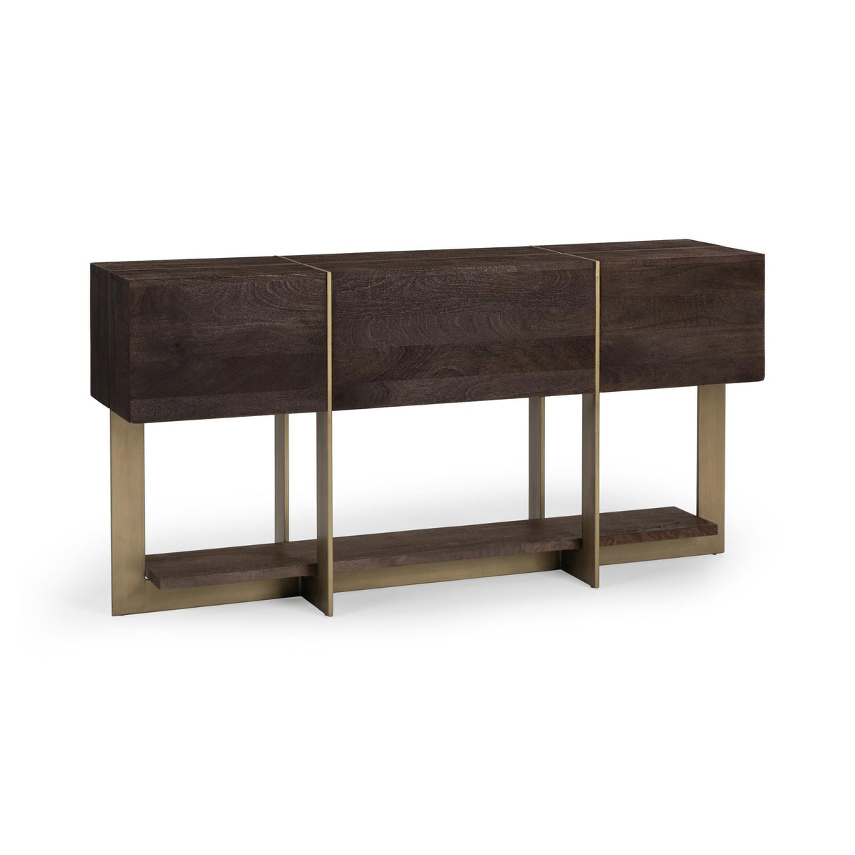 Desmond Cocoa Brown 60" Rectangular Console Table