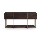 Desmond Cocoa Brown 60" Rectangular Console Table