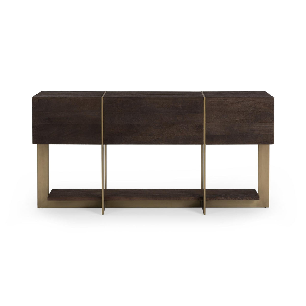 Desmond Cocoa Brown 60" Rectangular Console Table