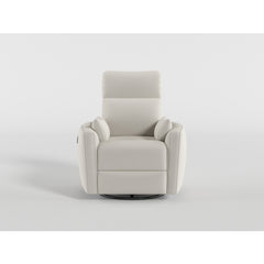 Desso Beige Swivel Glider Reclining Chair - Ornate Home