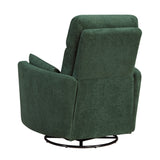 Desso Green Swivel Glider Reclining Chair - Ornate Home