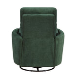 Desso Green Swivel Glider Reclining Chair - Ornate Home