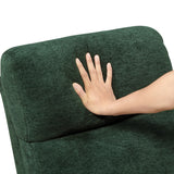 Desso Green Swivel Glider Reclining Chair - Ornate Home