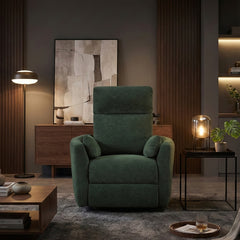Desso Green Swivel Glider Reclining Chair - Ornate Home