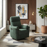 Desso Green Swivel Glider Reclining Chair - Ornate Home