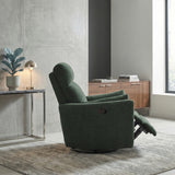 Desso Green Swivel Glider Reclining Chair - Ornate Home