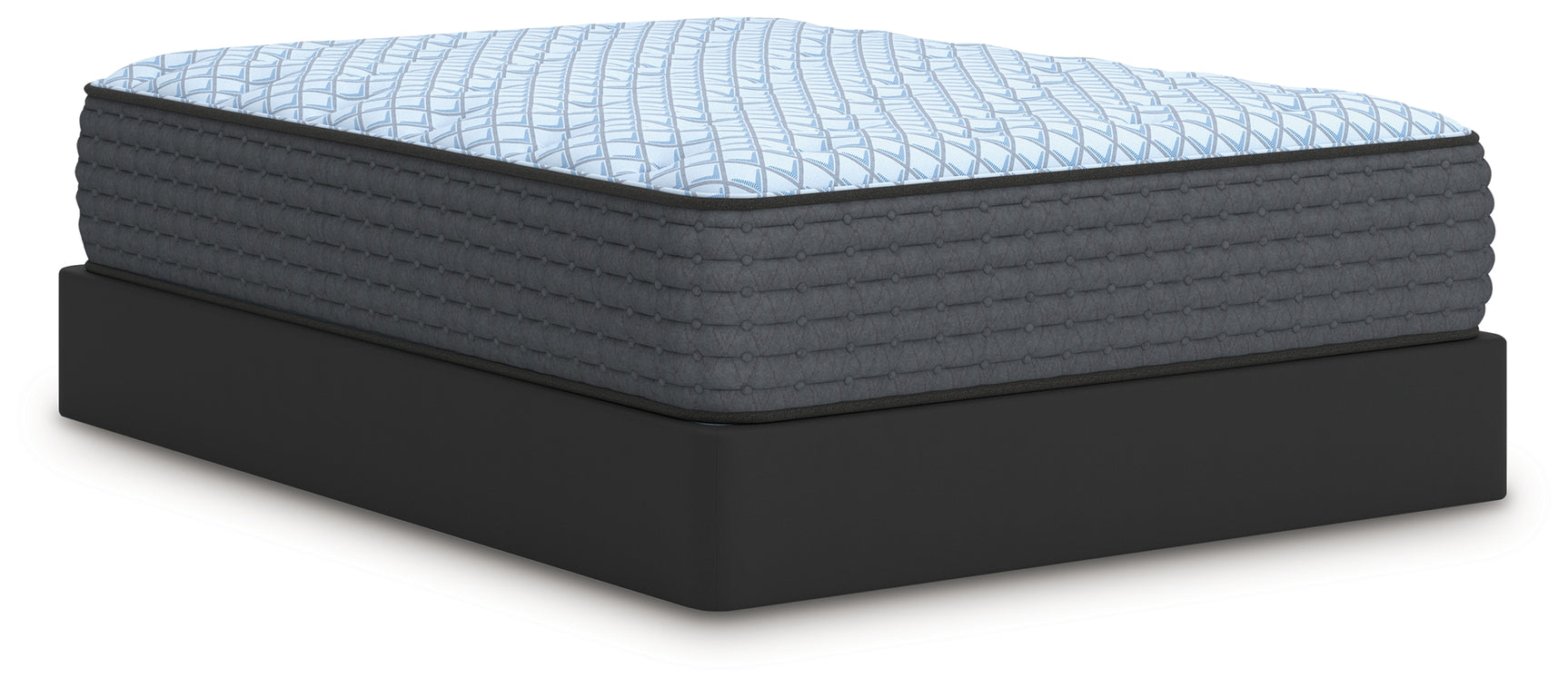 Destin Cove Plush Blue Hybrid Queen Mattress - Ornate Home