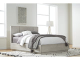 Destination Wood Full Panel Bed in Cotton Grey - Ornate Home