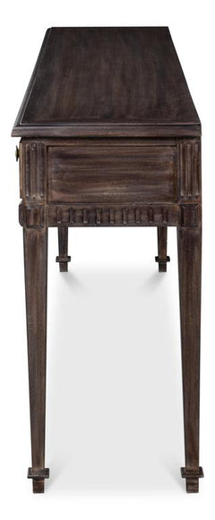 Details Brown Console Table - Ornate Home