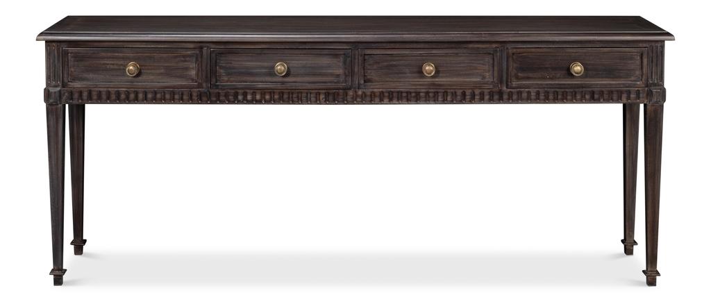 Details Brown Console Table - Ornate Home