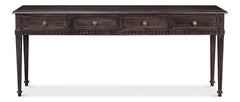 Details Brown Console Table - Ornate Home