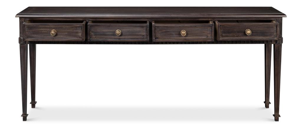 Details Brown Console Table - Ornate Home