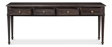 Details Brown Console Table - Ornate Home