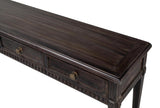 Details Brown Console Table - Ornate Home