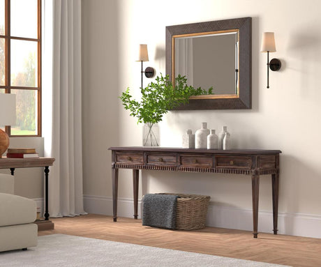 Details Brown Console Table - Ornate Home
