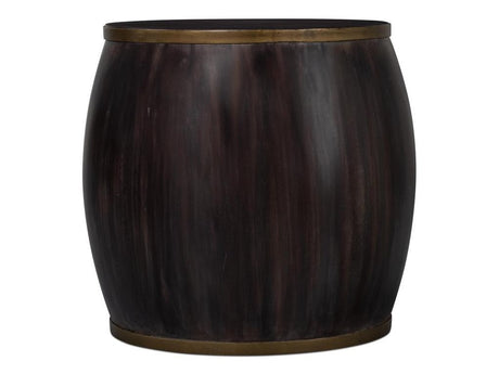 Details Brown Side Table - Ornate Home