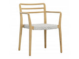 Detta Natural/White Outdoor Dining Chair - Ornate Home