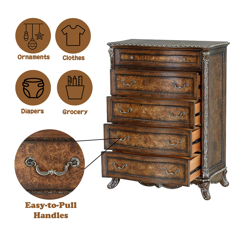 Devany Cherry Chest - Ornate Home