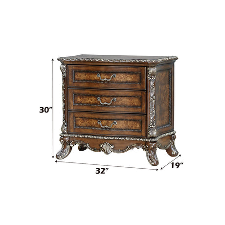 Devany Cherry Nightstand - Ornate Home