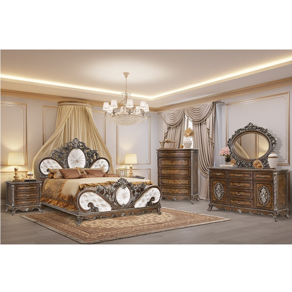 Devany Cherry Nightstand - Ornate Home