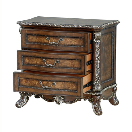 Devany Cherry Nightstand - Ornate Home