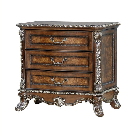 Devany Cherry Nightstand - Ornate Home