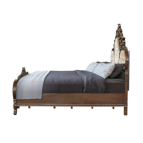 Devany Cherry Queen Bed - Ornate Home