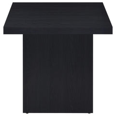 Devar Black 3-piece Square Cocktail Coffee End Table Set - Ornate Home