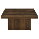 Devar Dark Pine 3-piece Square Coffee and End Table Set - Ornate Home