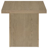 Devar Latte 2-piece Square Cocktail Coffee End Table Set - Ornate Home
