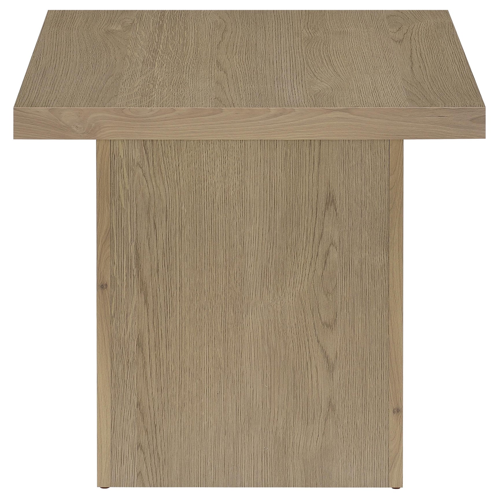 Devar Latte 2-piece Square Cocktail Coffee End Table Set - Ornate Home