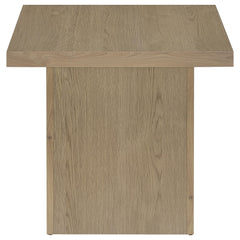 Devar Latte 2-piece Square Cocktail Coffee End Table Set - Ornate Home