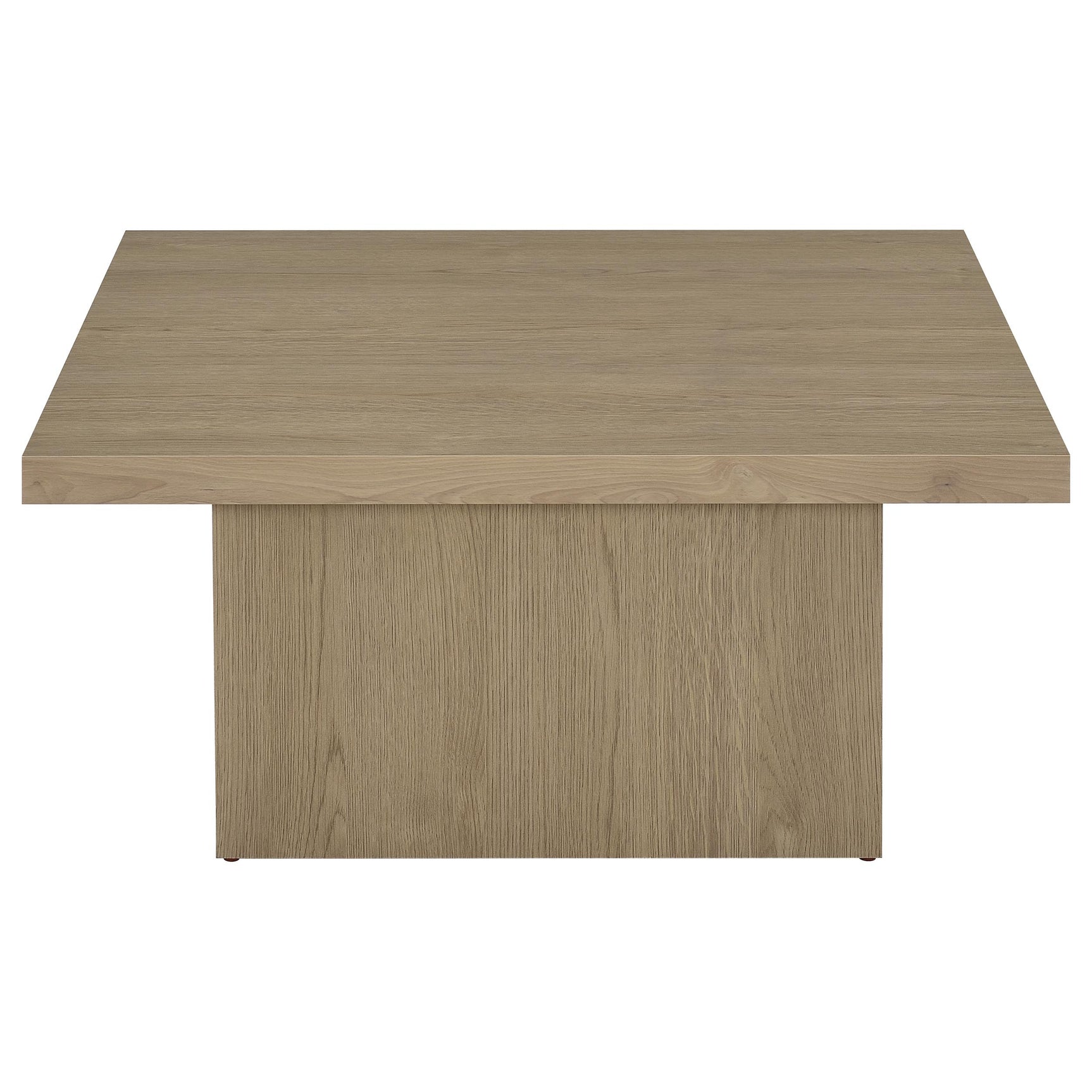 Devar Latte Square Engineered Wood Cocktail Coffee Table - Ornate Home