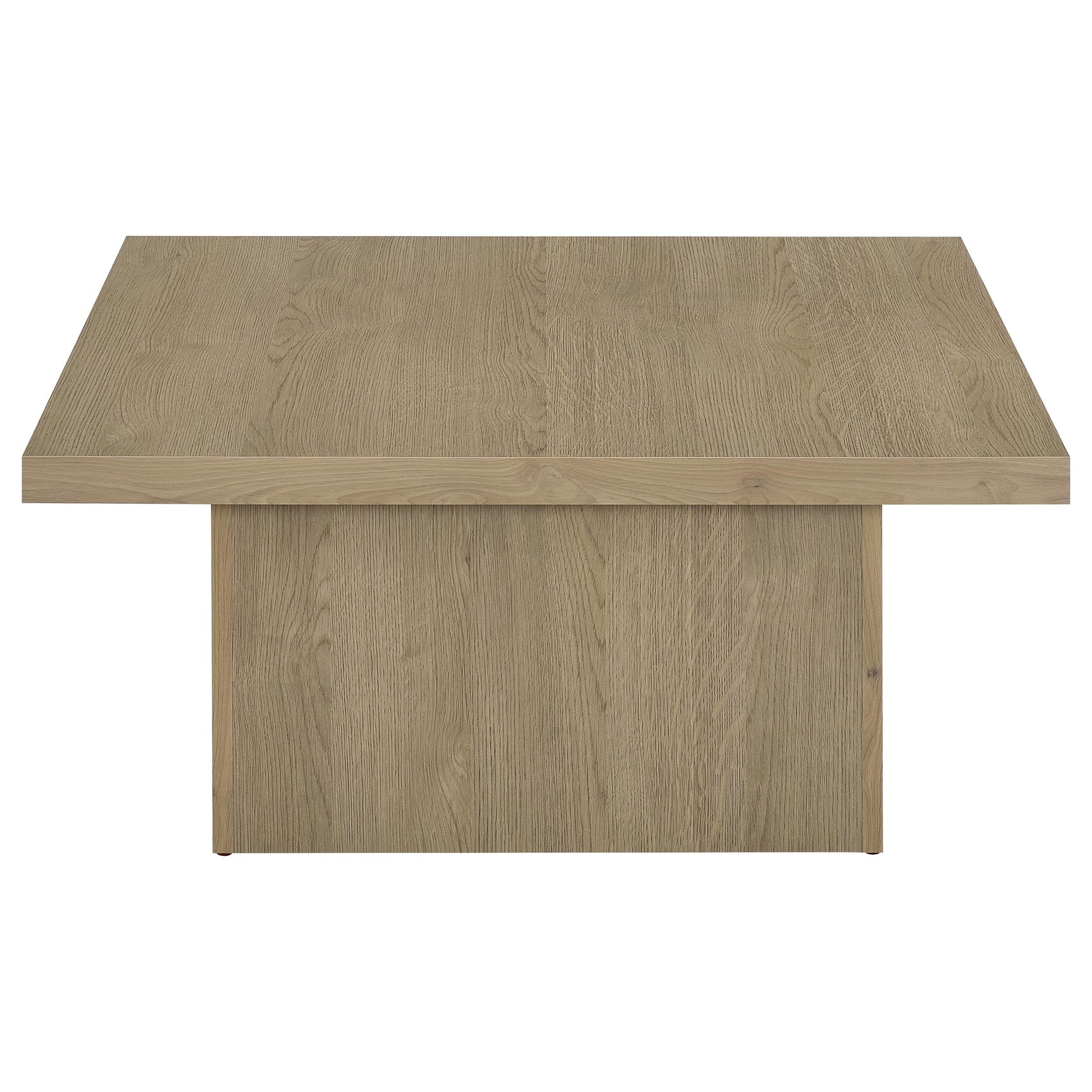 Devar Latte Square Engineered Wood Cocktail Coffee Table - Ornate Home