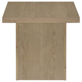 Devar Latte Square Engineered Wood Side End Table - Ornate Home