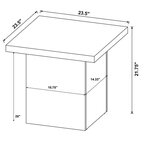Devar Mango End Table - Ornate Home